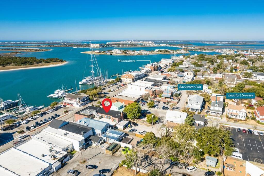 Why Knot Getaway...Rooftop With Waterview! Unit D Beaufort Экстерьер фото